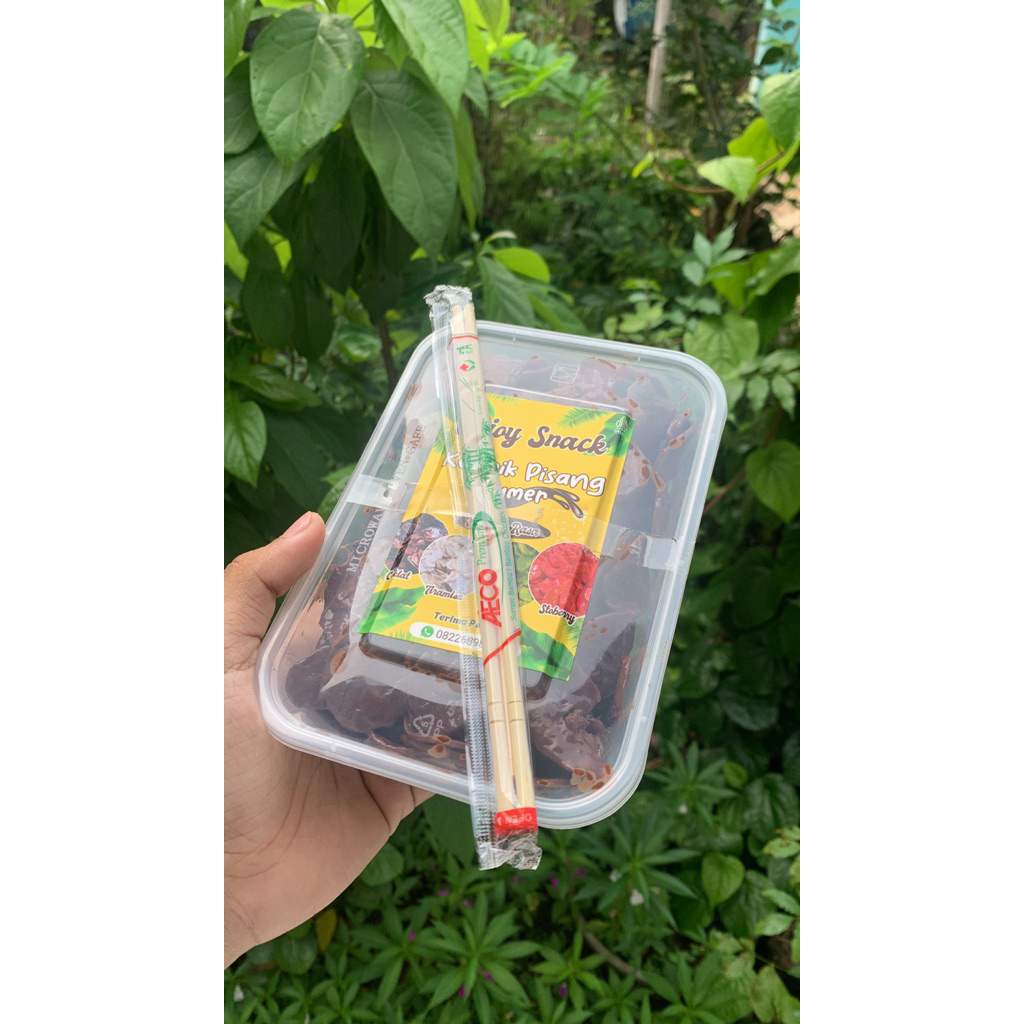 

Kripik Pisang lumer Enjoy snack