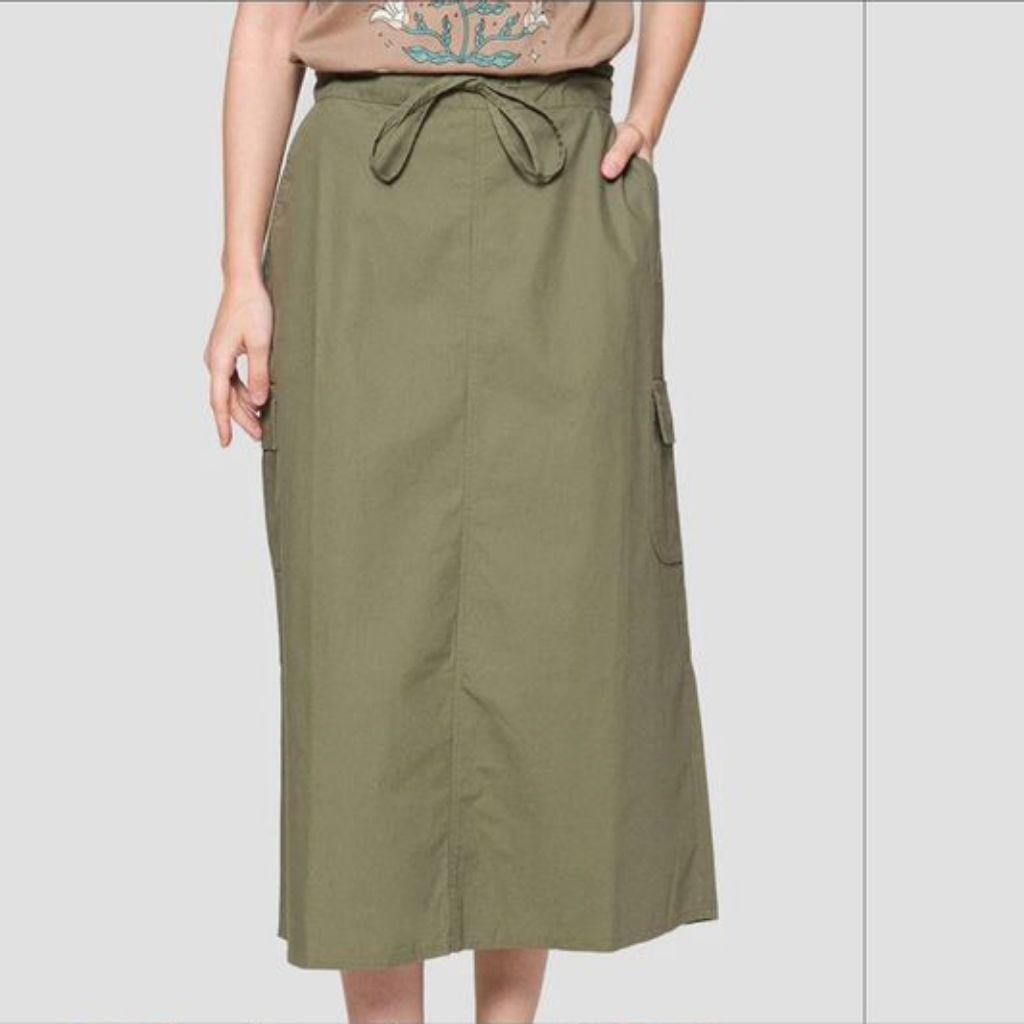 Nevada Woven Bottom Rok Wanita Dewasa