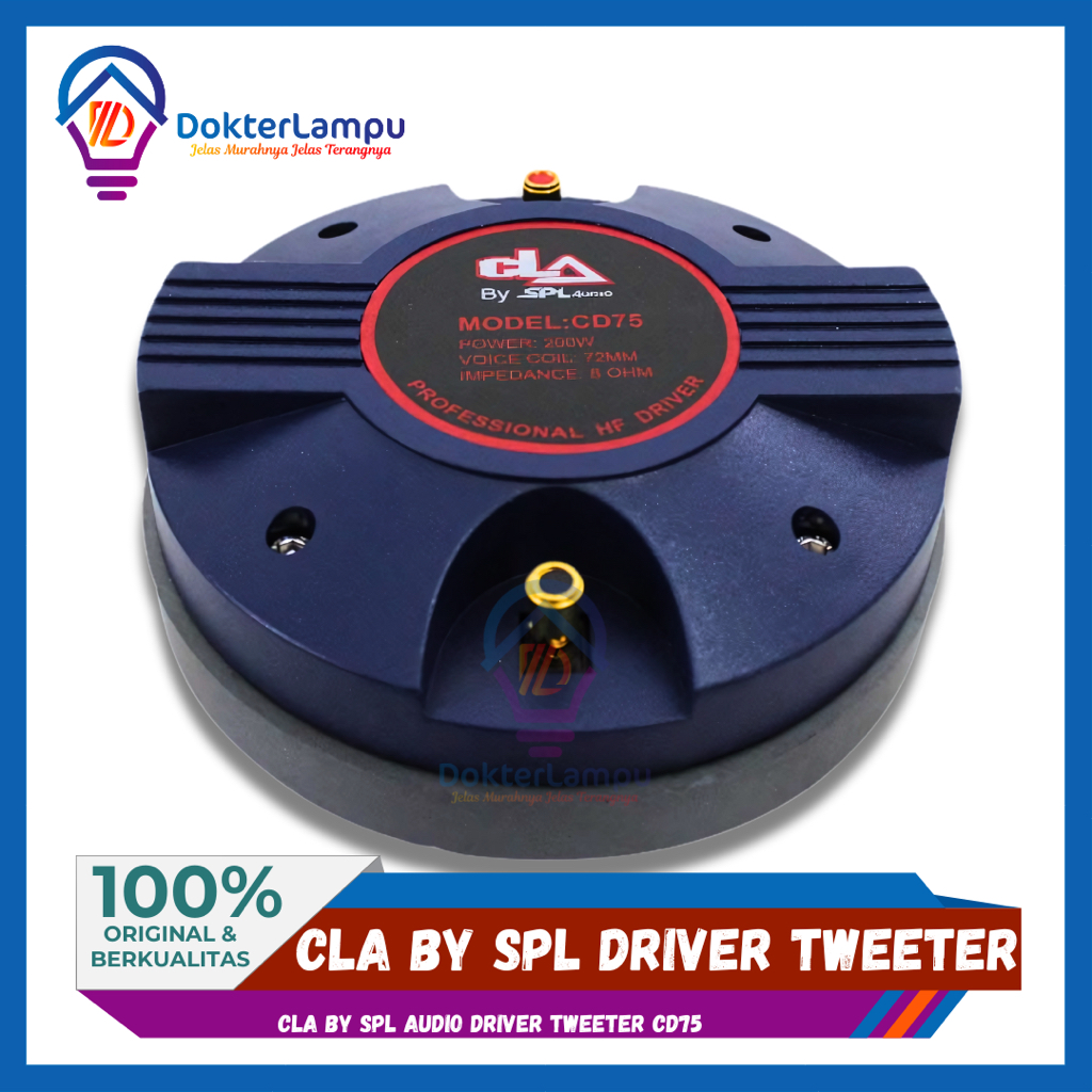 Driver Tweeter CLA By SPL Audio CD75