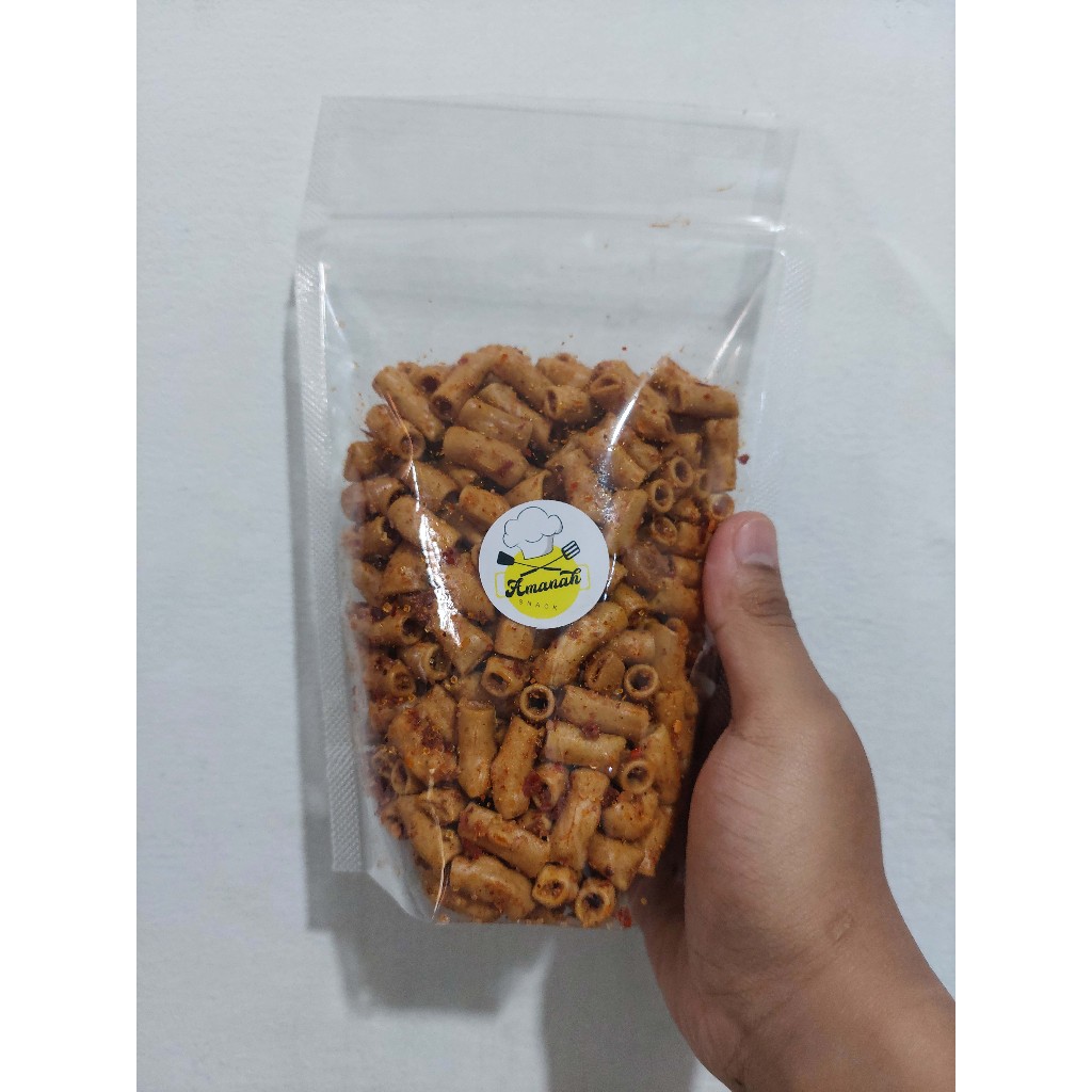 

Makaroni Bantet Pedas Bumbu Cikruh 250GR