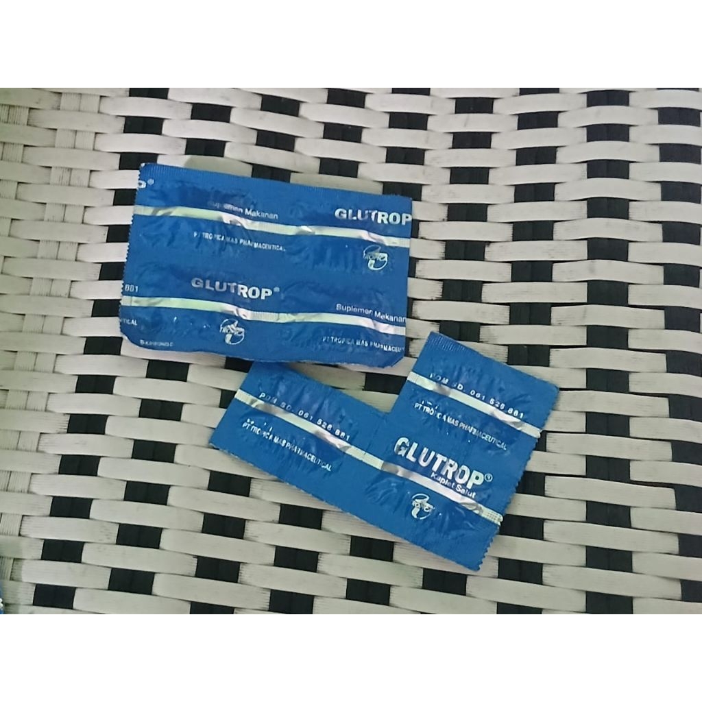 GLUTROP PER 1 TABLET SESUAI FT POTONGAM