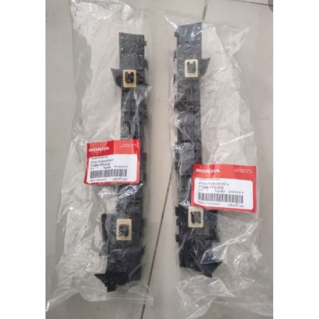 breket bumper belakang honda jazz 2008-2013 original