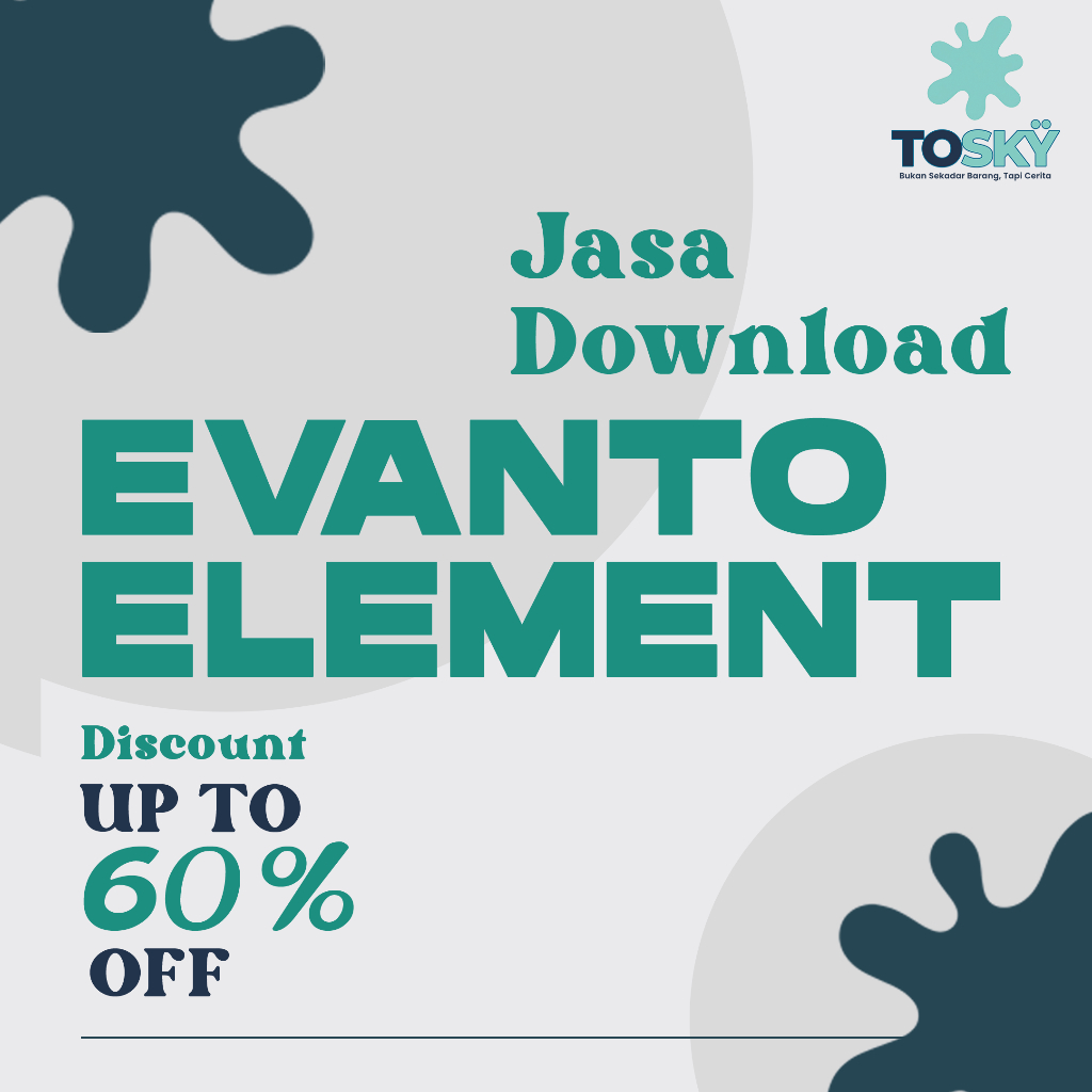 Jasa Download Envato Elements - Rp 4.000 per Link, Bonus Lisensi Gratis