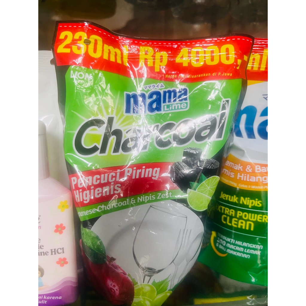 mama lime charcoal 230ml