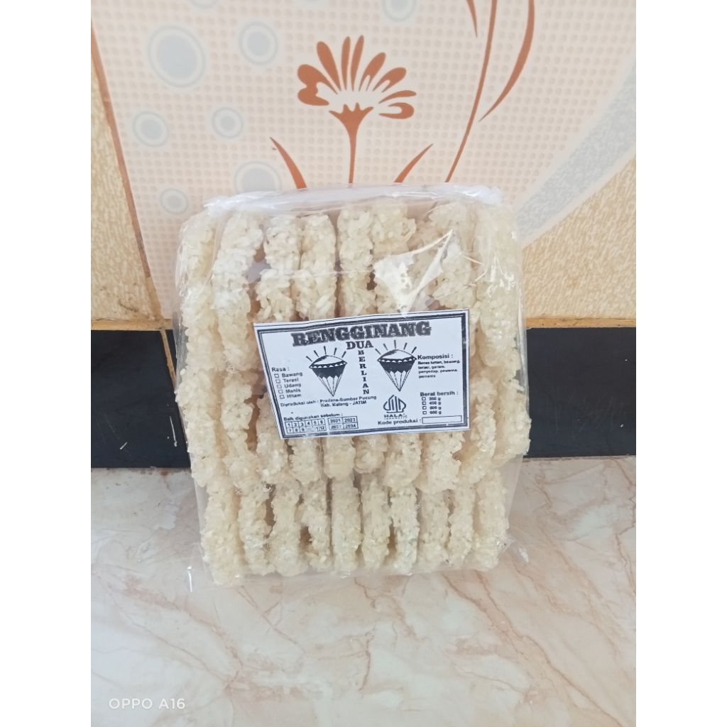 

Rengginang Rasa bawang 28 pcs [ Snack lezat & makanan enak ]