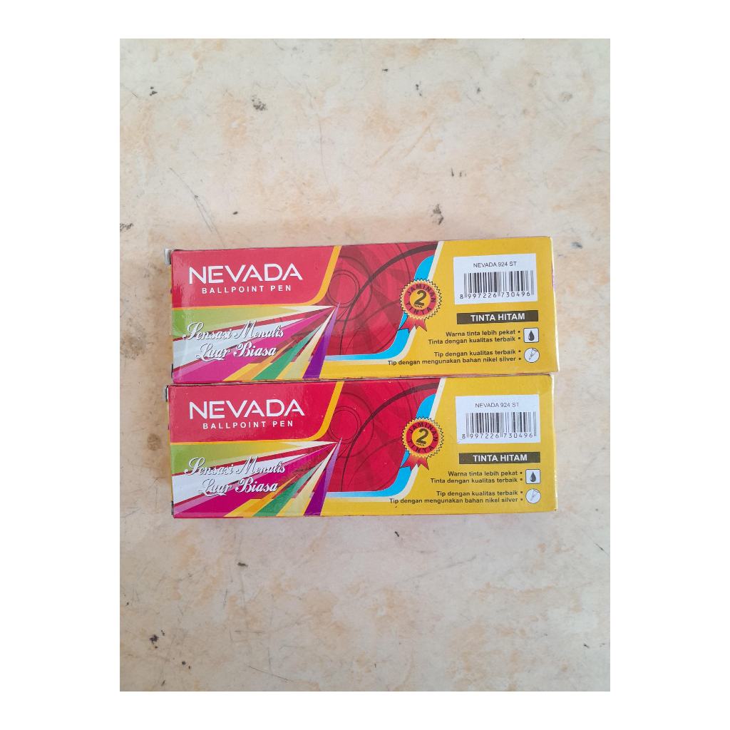 

1Kotak Isi 12Pcs Pena Ulir / Pulpen Ulir Nevada 924