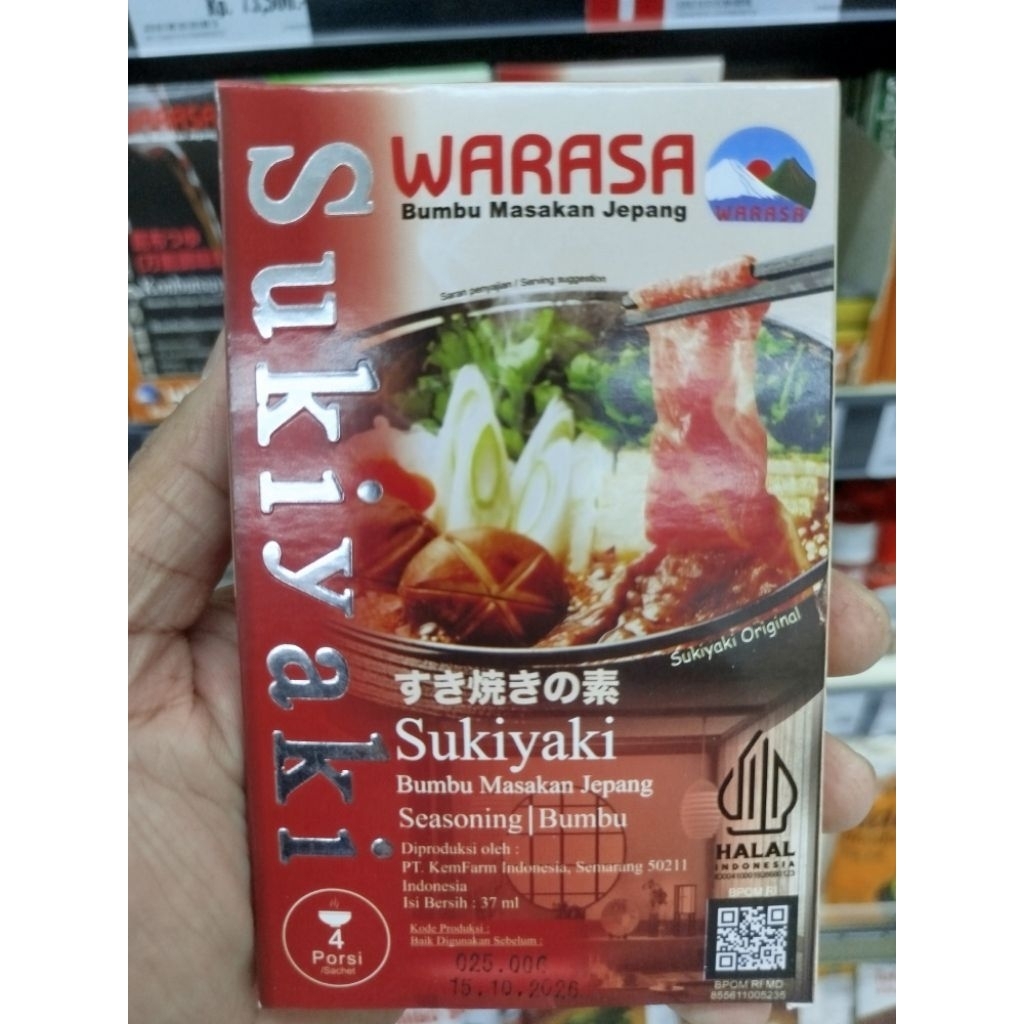

WARASA SUKIYAKI 50 G