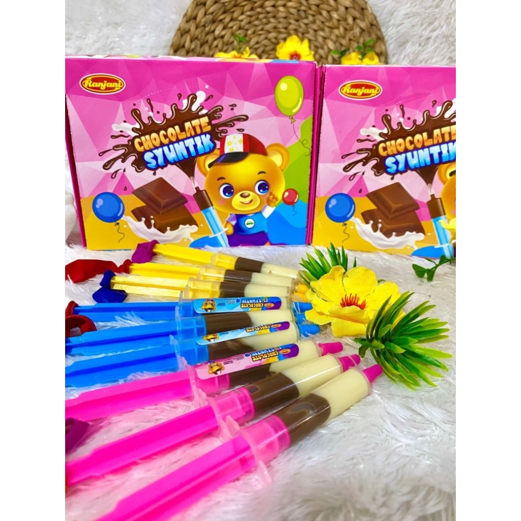 

Coklat Syuntik Ranjani 6gx30 SnackManis Bonus Balon