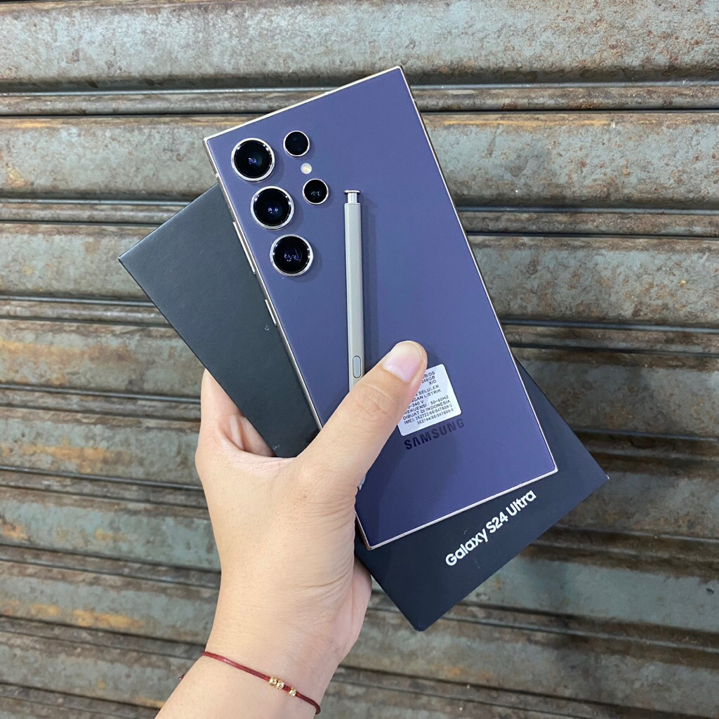 Samsung S24 Ultra 12/256gb second bekas pakai fullset orii