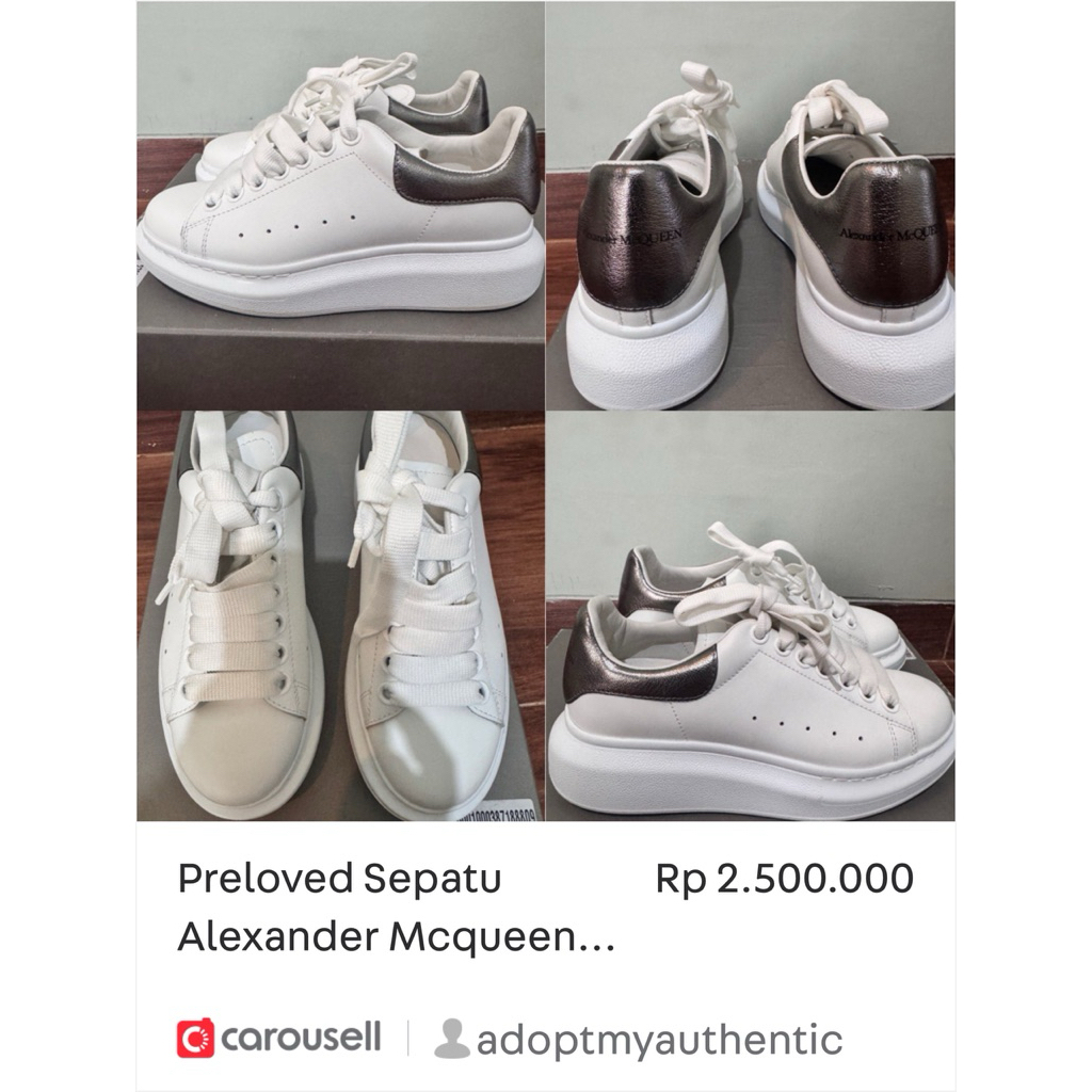 [PRELOVED] ALEXANDER MCQUEEN SHOES