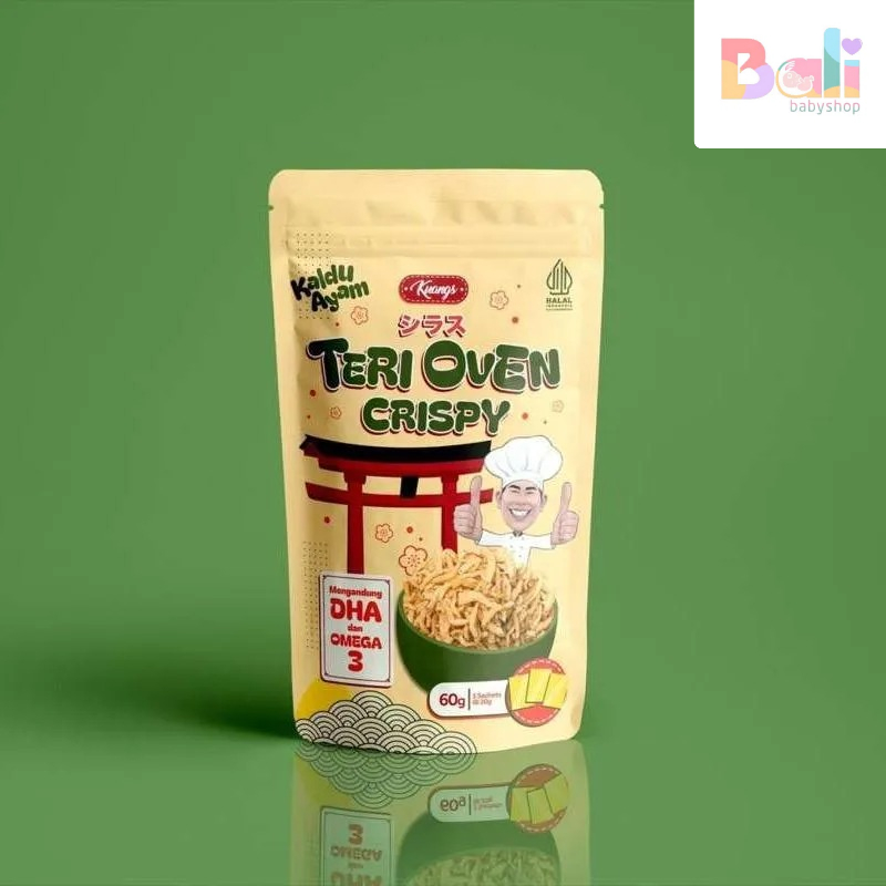 

Kuangs - Teri Oven Crispy Rasa Kaldu Ayam 60g ( Snack Ikan Teri Krispi )