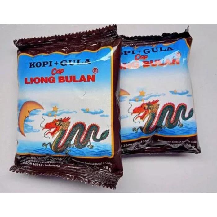 

super murah jual kopi hitam plus gula khas kota bogor (cap liong bulan )