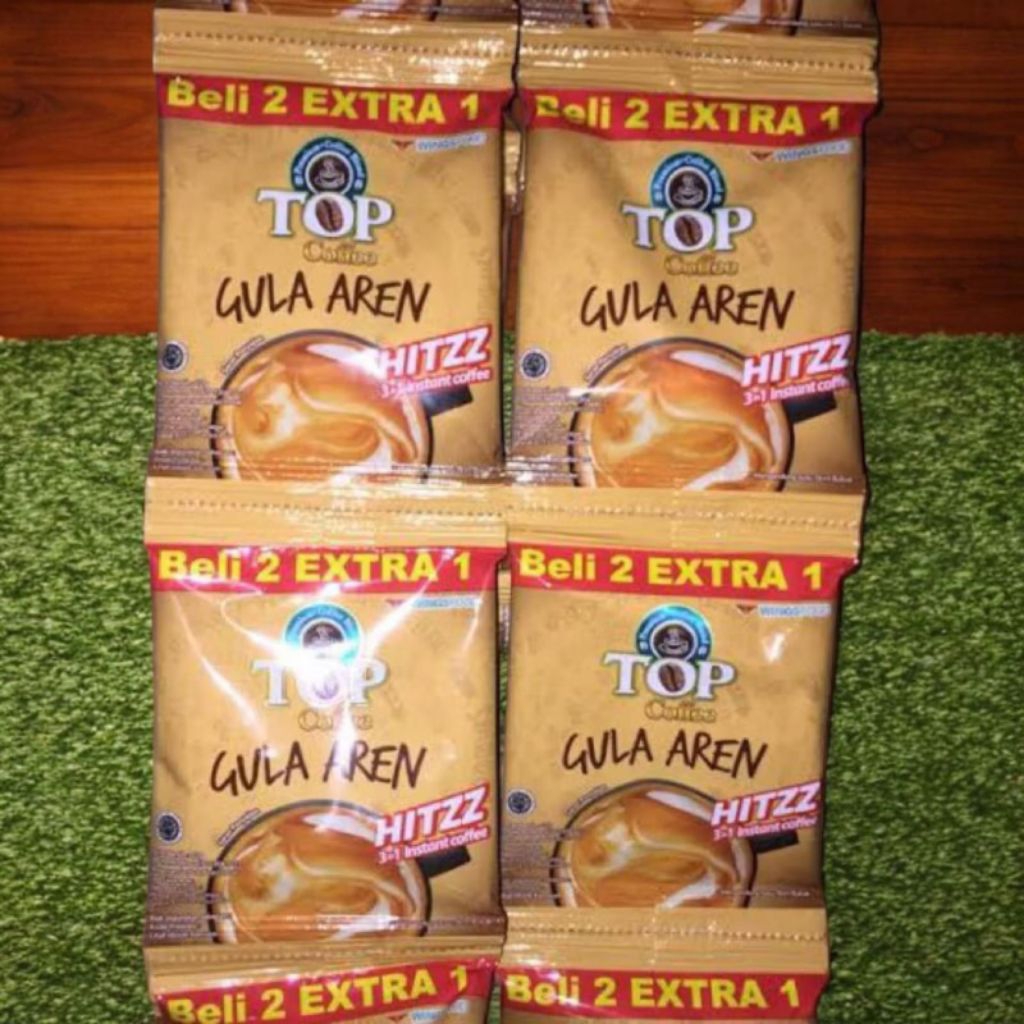 

Kopi gula aren top coffe / 2 renceng isi 30 pcs \ coffe