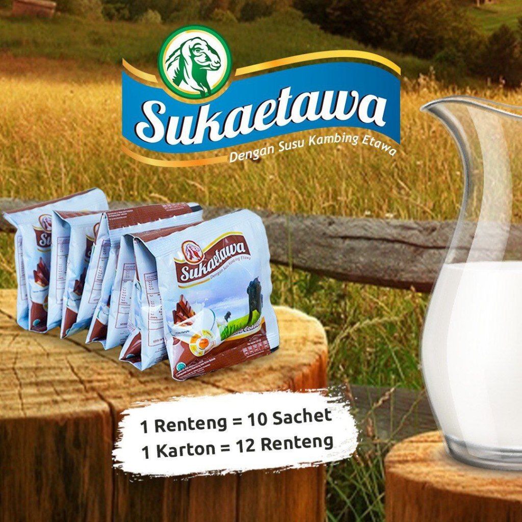 

SUSU KAMBING ETAWA BUBUK RASA COKLAT ISI 10 SACHET