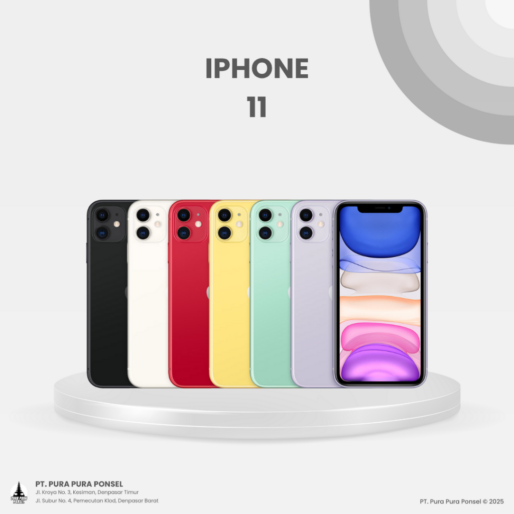 Apple iPhone 11 BRAND NEW Second iBox Second Terdaftar | Garansi Resmi Indonesia Garansi IMEI Perman