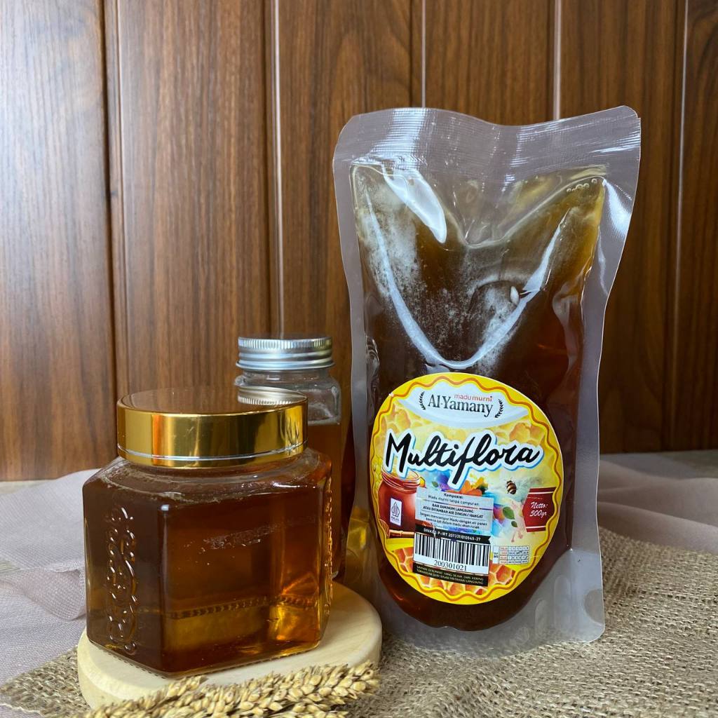 

Refil Madu Multiflora 0,5 kg 100% Asli & Murni Langsung dari Peternak Lebah
