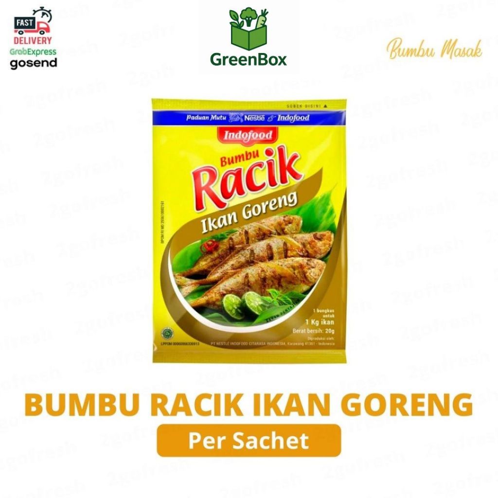 

Bumbu Masak Racik Ikan Goreng Sachet - Sayur Sayuran