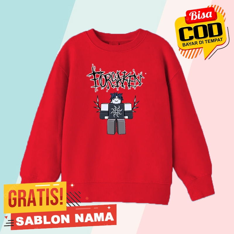 Sweater Anak Forsaken Roblox / Jaket Anak Laki Laki & Perempuan  Forsaken Roblox
