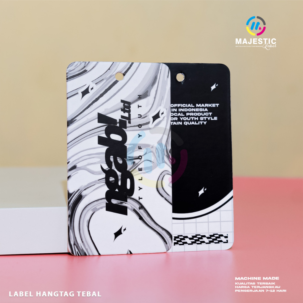 hang tag / hangtag / tag label /handtag custom/tag baju label custom/ ketebalan 700 grm