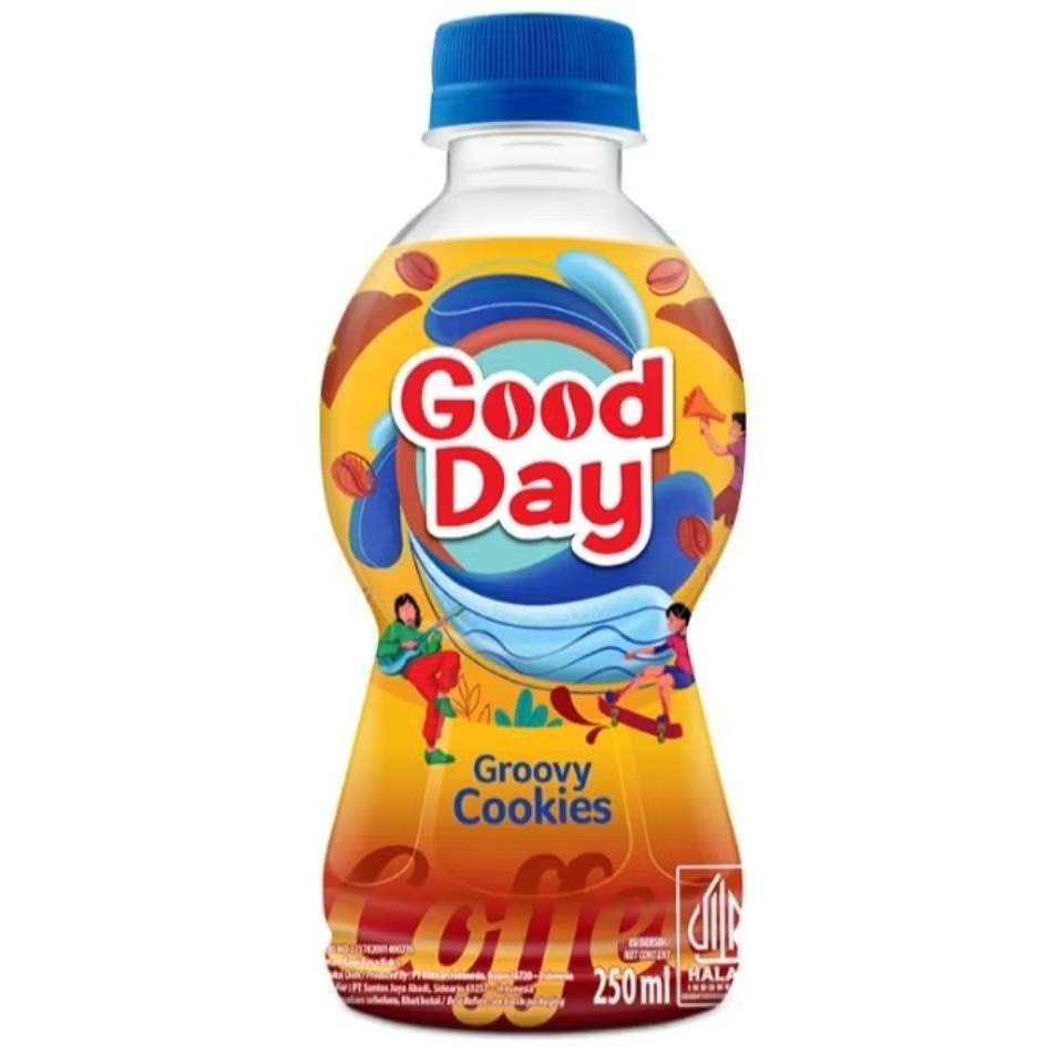 

Good Day Minuman Kopi Groovy Cookies 250 ml