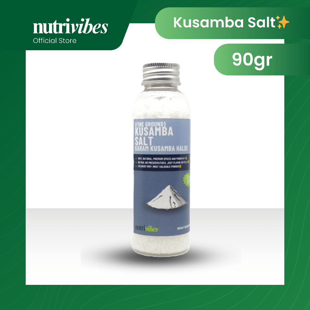 

Garam Kusamba / Kusamba Salt 90gr - Nutrivibes