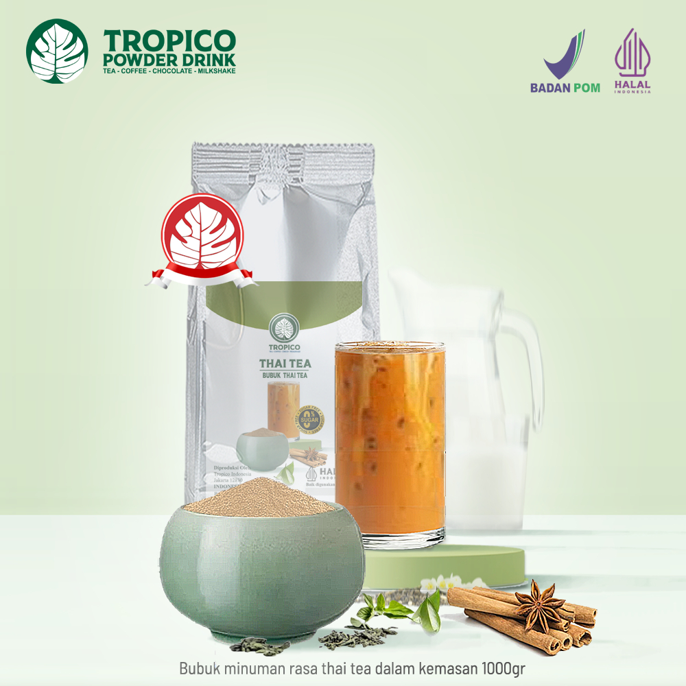 

Bubuk minuman Thai Tea/Thai Tea Powder - Tropico powder drink