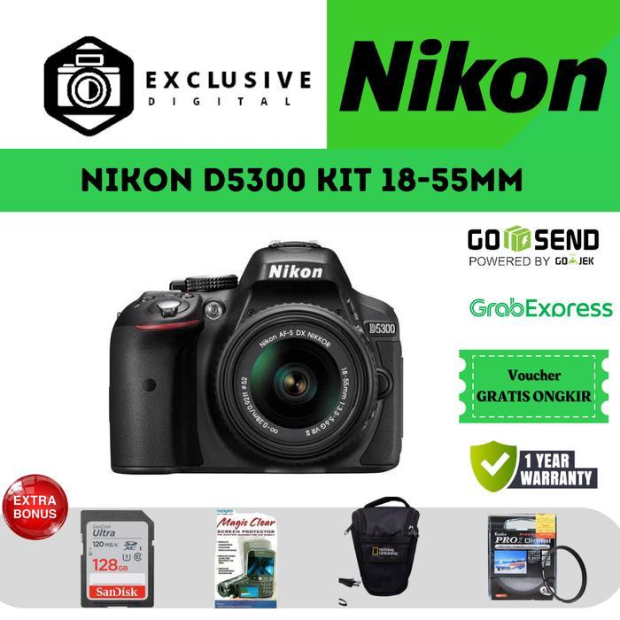 NIKON D5300 KIT 18-55MM / KAMERA NIKON D5300 KIT 18-55MM / NIKON D5300