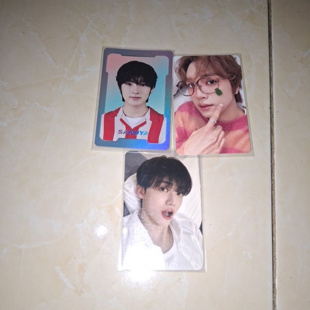 READT PHOTOCARD SAKUYA SPC NCT ZONE  HAECHAN JAEMIN