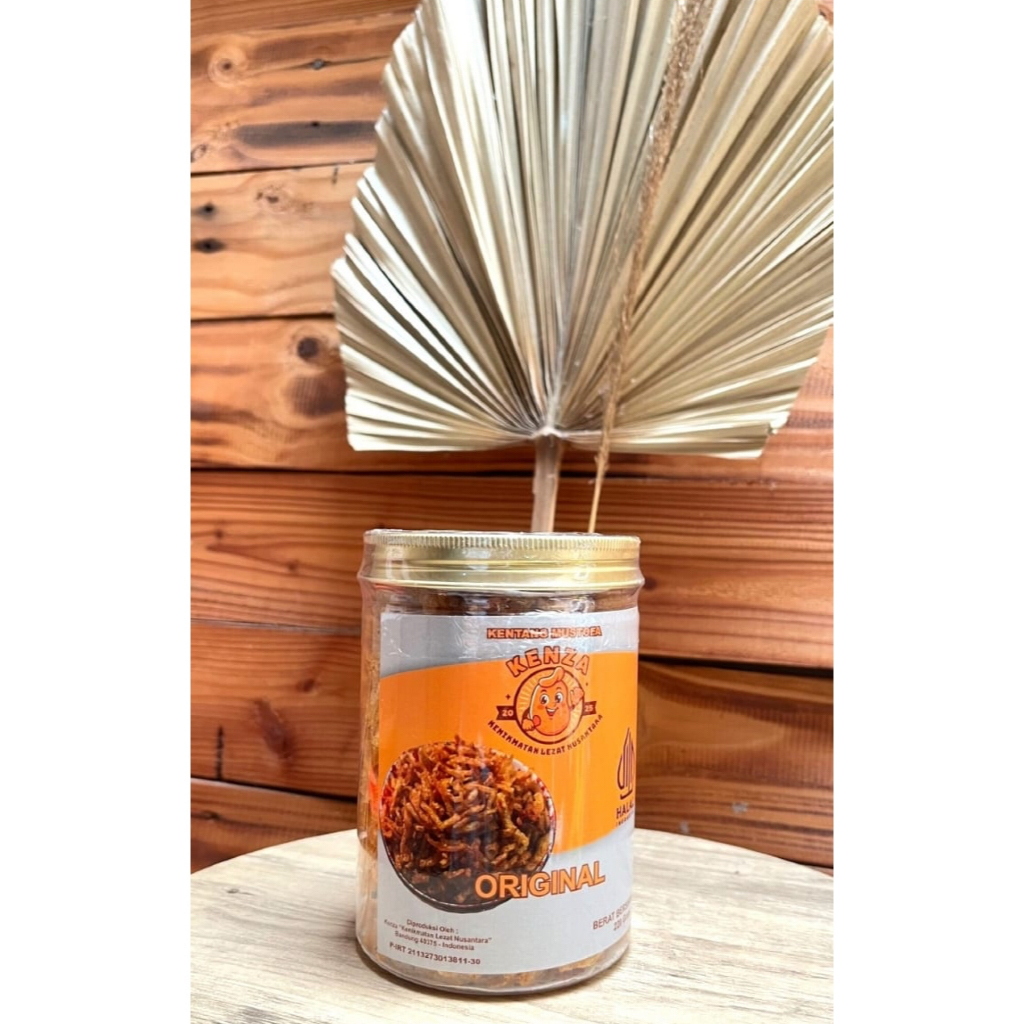 

Kentang Mustofa - Kenza Original Toples 220g