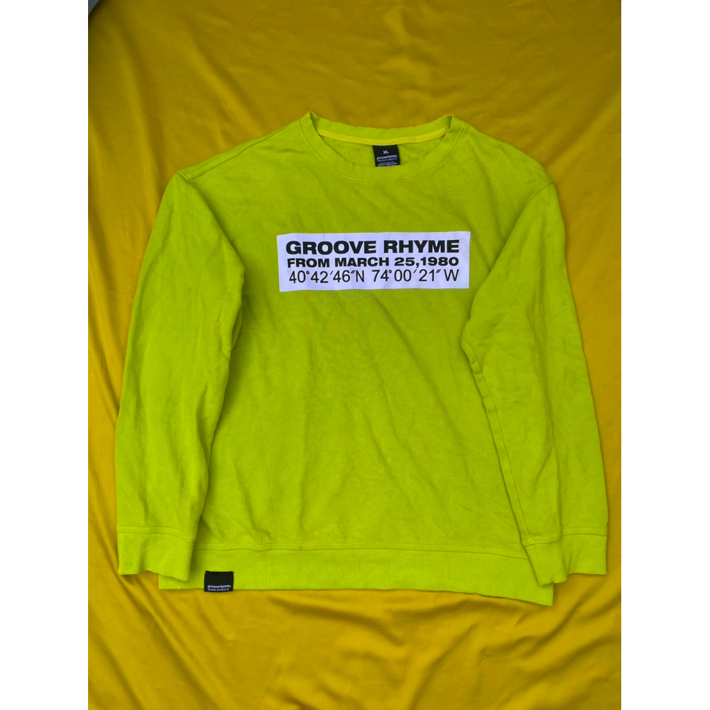 CREWNECK GROVERHYME SECOND MURAH