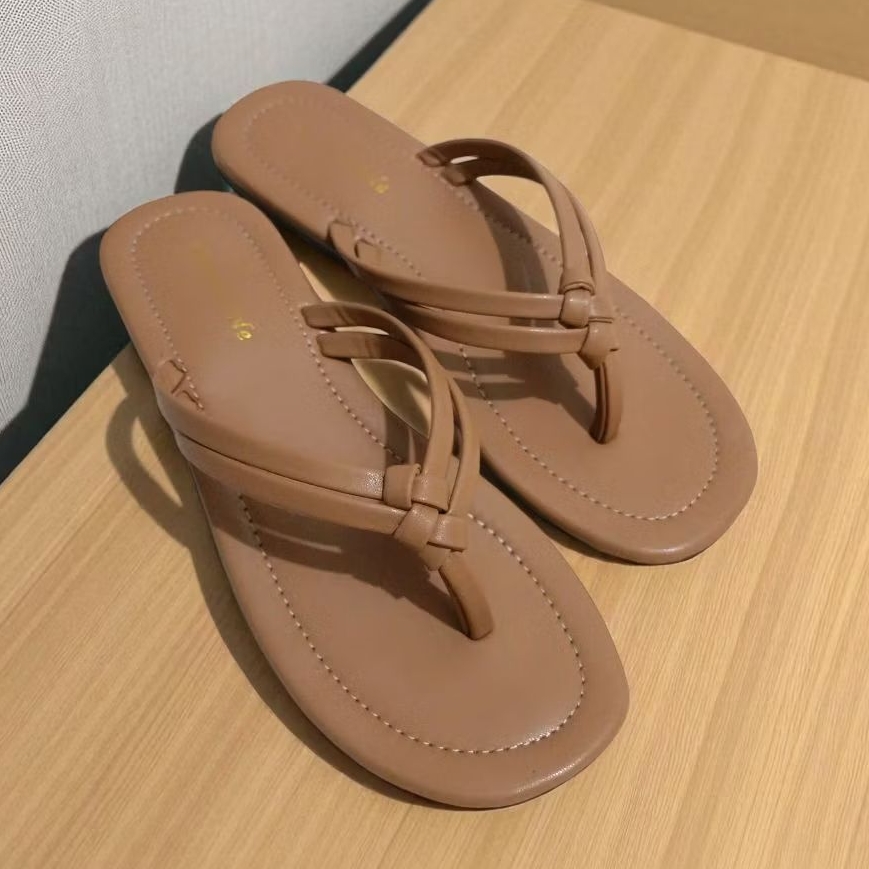 Sandal wanita simpel Sandal wanita kekinian Sandal flat wanita UK 37-41