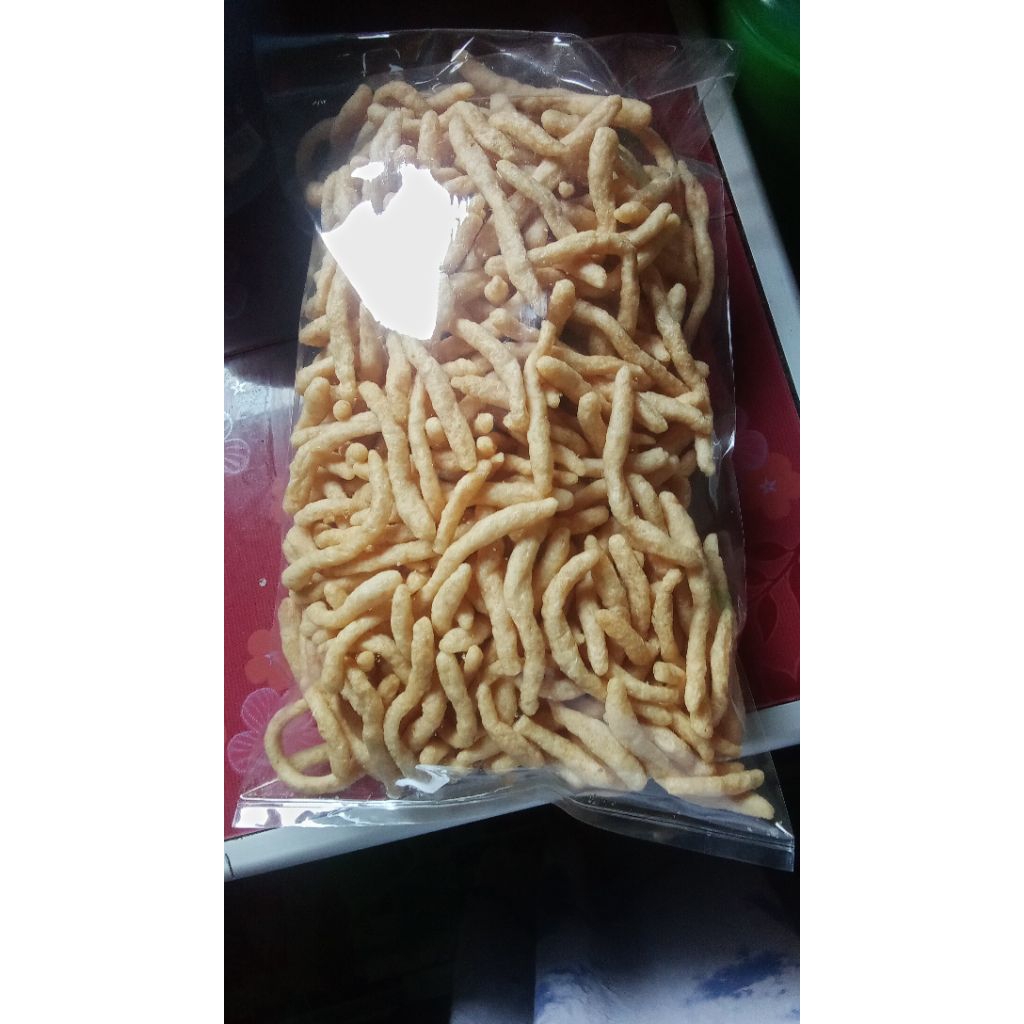 

Amplang udang khas Riau, tembilahan, renyah , gurih ukuran 500 gram