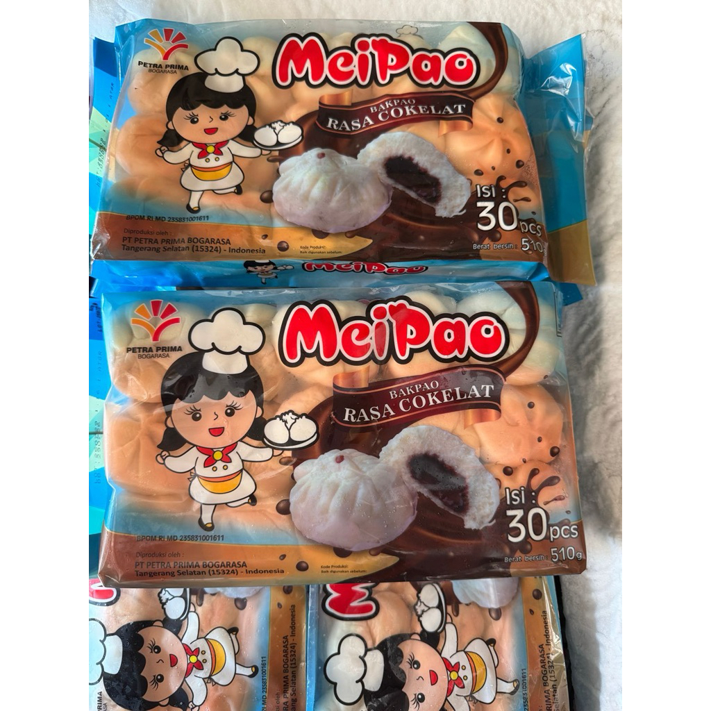 

Meipau Bapau Mini Coklat isi 30