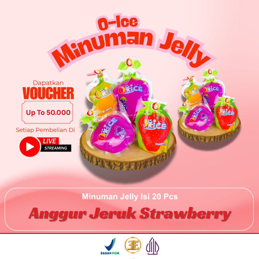 

Bundling Hemat/OICE/Minuman/Juice/Jus/Jelly/Jeli/Ager Rasa Buah/Harga 2 Pack