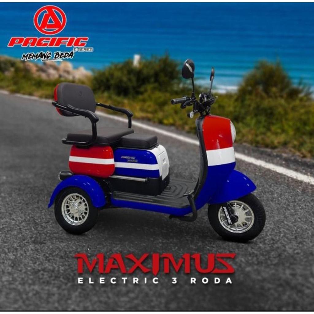 MOTOR RODA 3 LISTRIK PACIFIC MAXIMUS