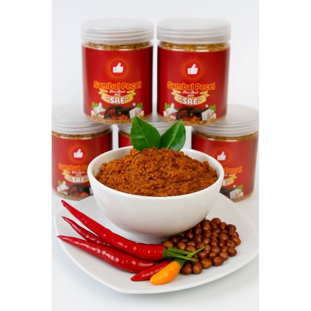 

500 gr Sambel Pecel Asli Blitar, Mawur, Tanpa Minyak