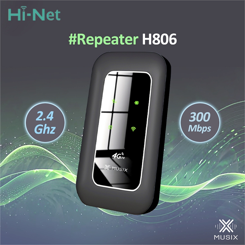 Hi Net H806 Mobile WiFi Hotspot 4G/5G LTE Modem Wireless Router UNLOCK ALL OPERATOR Wi-Fi Sharing Hi