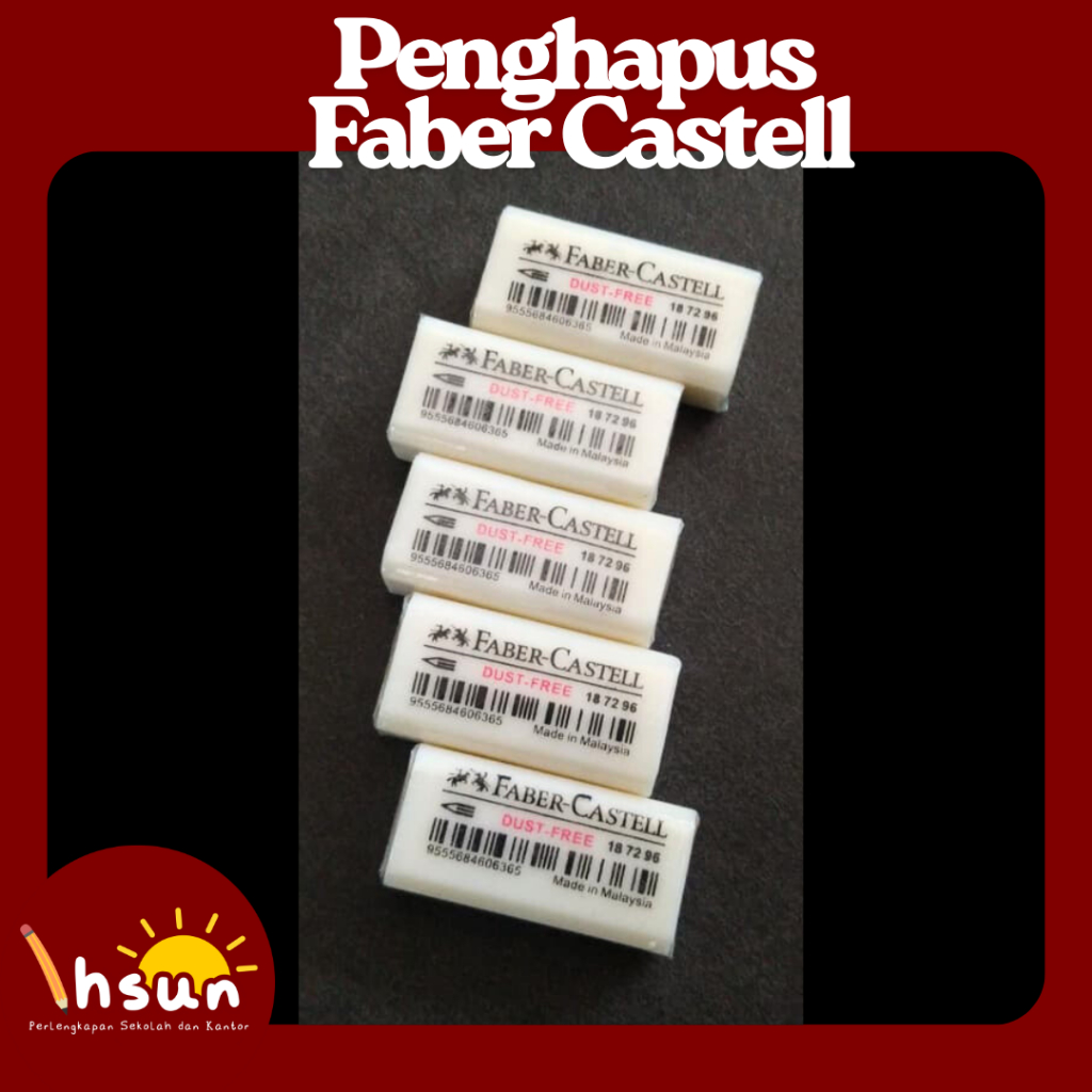 

Penghapus Putih Faber Castell