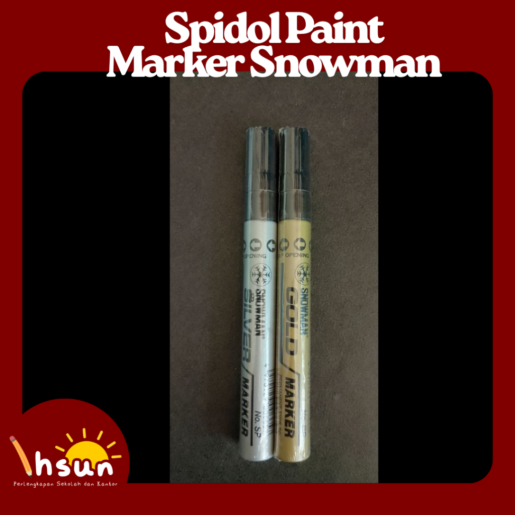 

Spidol Paint Marker Snowman