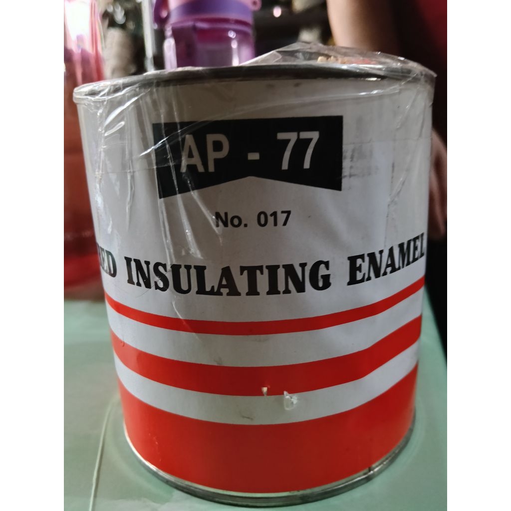 SIRLAK DINAMO INSULATIG VARNISH APP77 RED-017. RED INSULATING ENAMEL AP77. RED INSULATING ENAMEL AP-