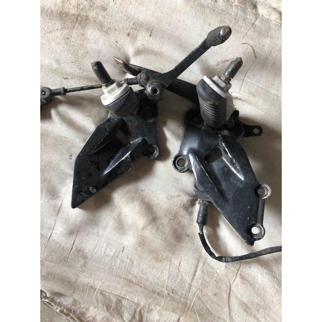 postep depan  ninja 250 set sama tuas nya