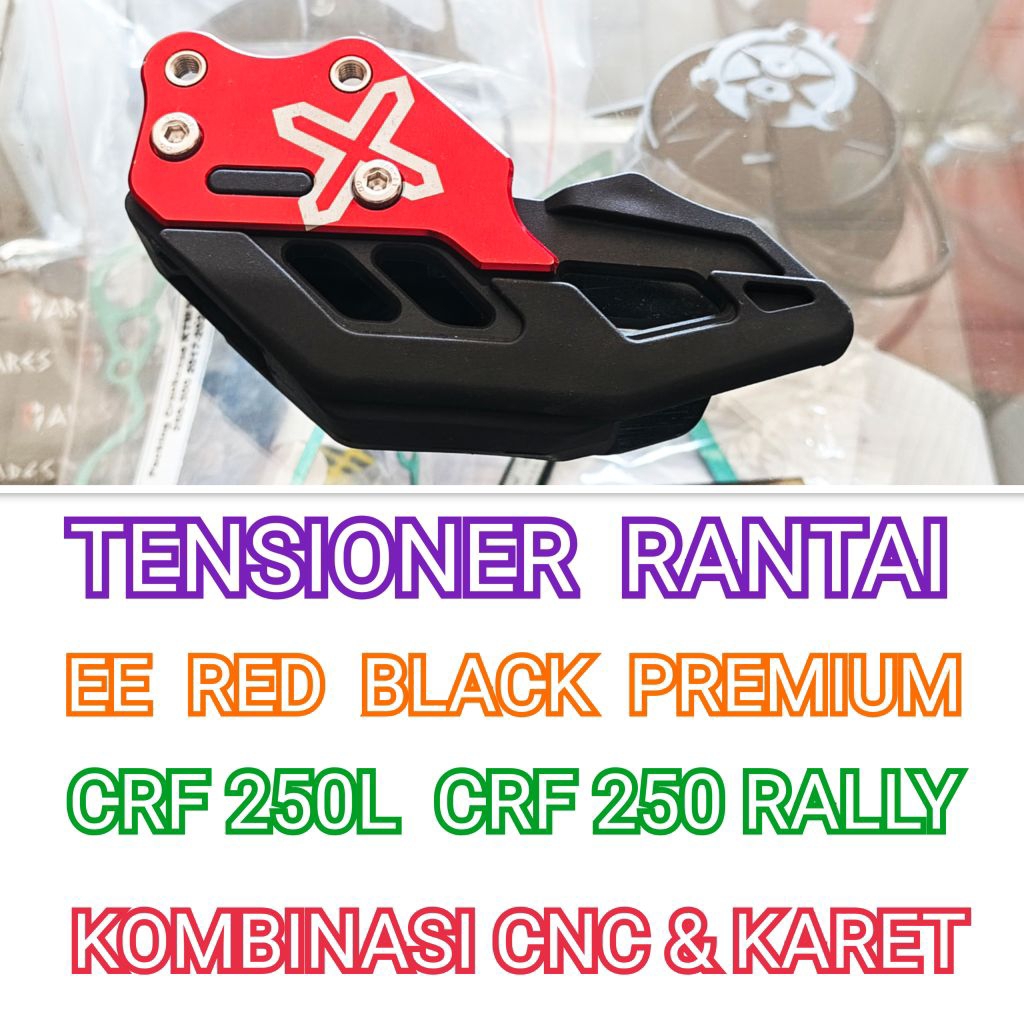 Tensioner Rantai EE CRF 250 RALLY RED PREMIUM