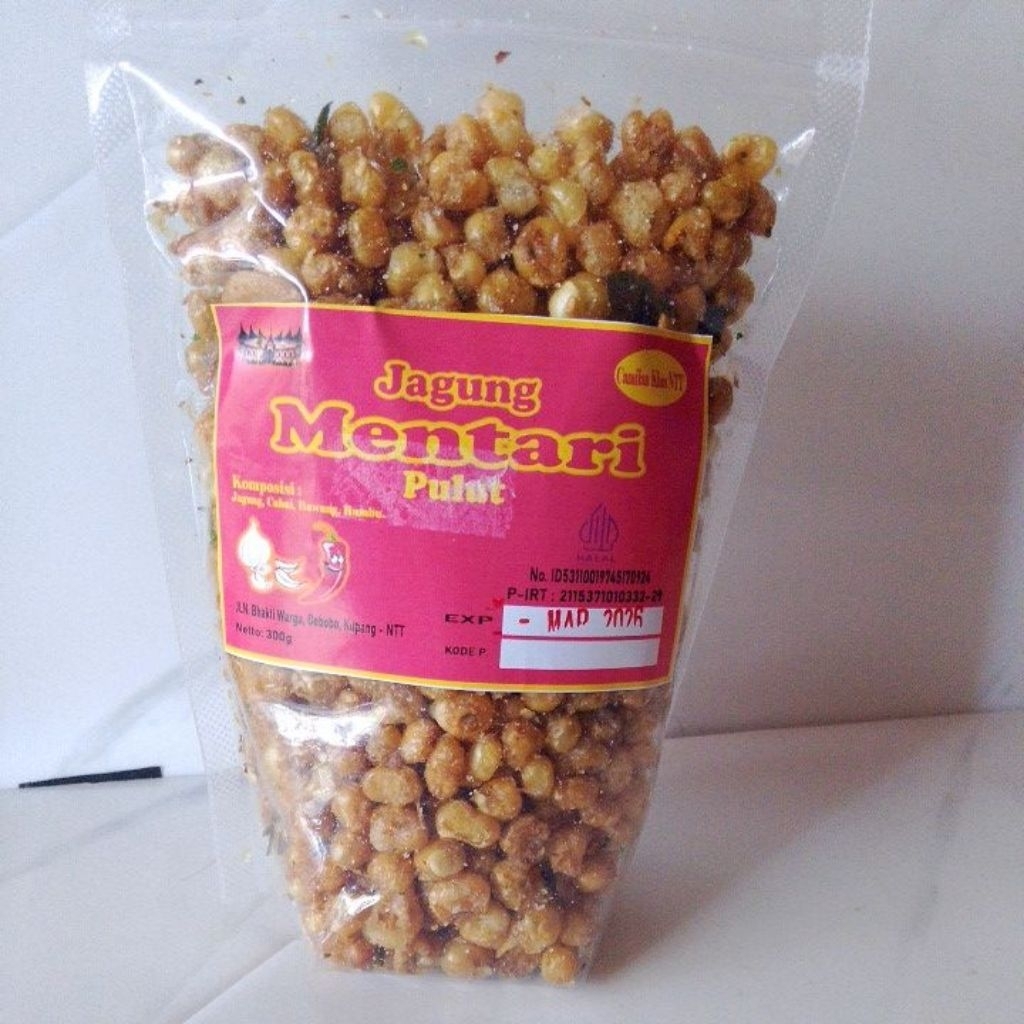 

Jagung Goreng Pulut Khas Kupang Netto 300 g