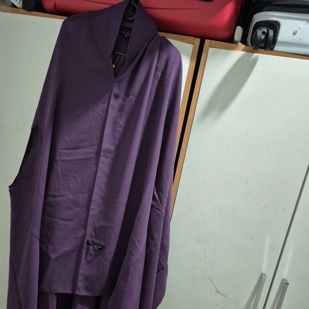 Preloved Gamis Set Ayuka Winda Purple