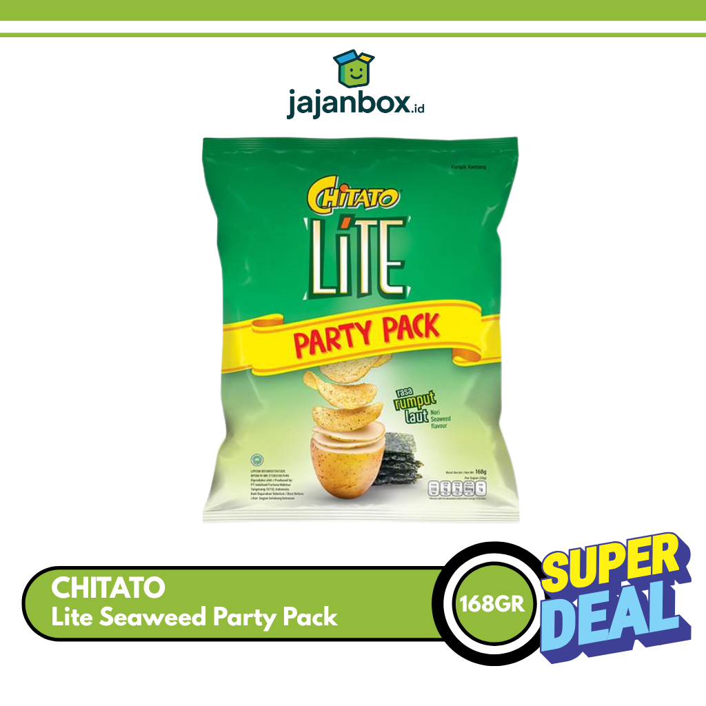 Chitato Lite Seaweed Party Pack 168gr
