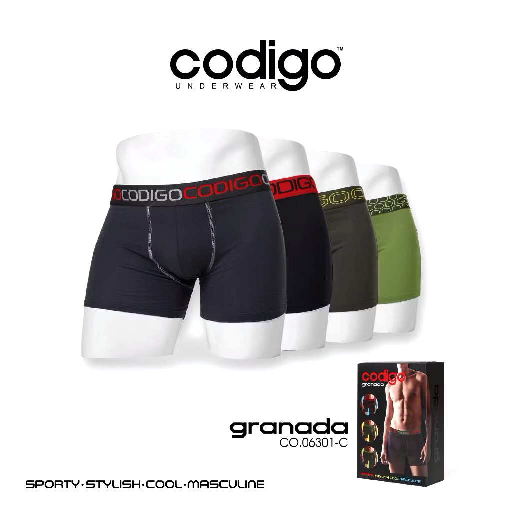 [JM]{122} CD CODIGO BOXER GRANADA ISI 3 { M, L, XL }
