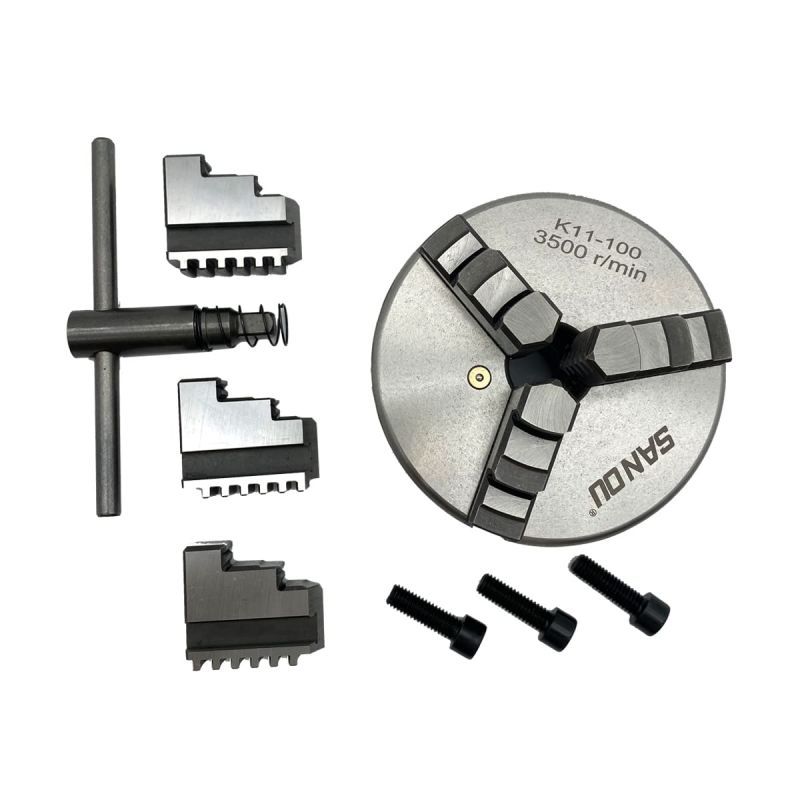 -IKIAELO- Claw Jaw 3 Bubut / Hardware Tools / Aksesoris Mesin Bubut