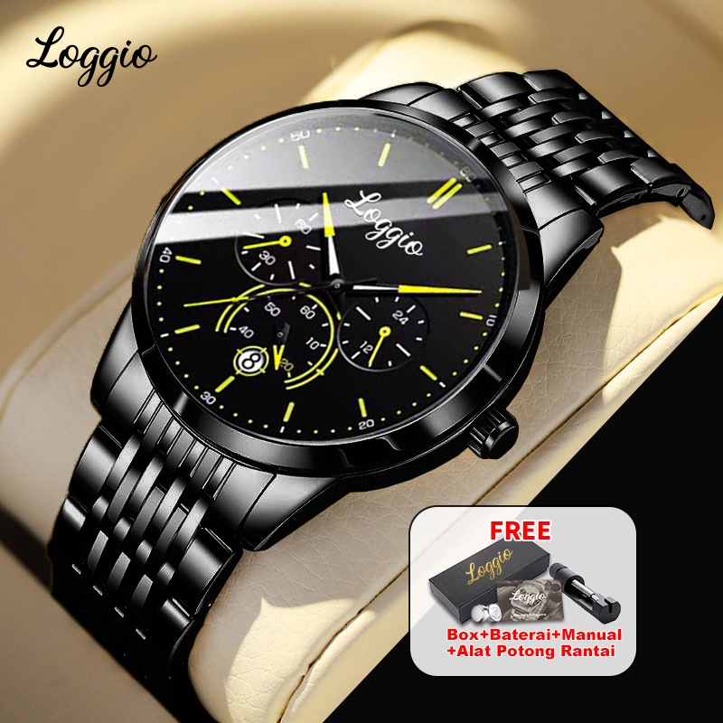 Jam Tangan Pria Digital Awet Aksesoris Keren Manly Mewah Anti Air Nyaman Arloji Dewasa Terbaru Serba