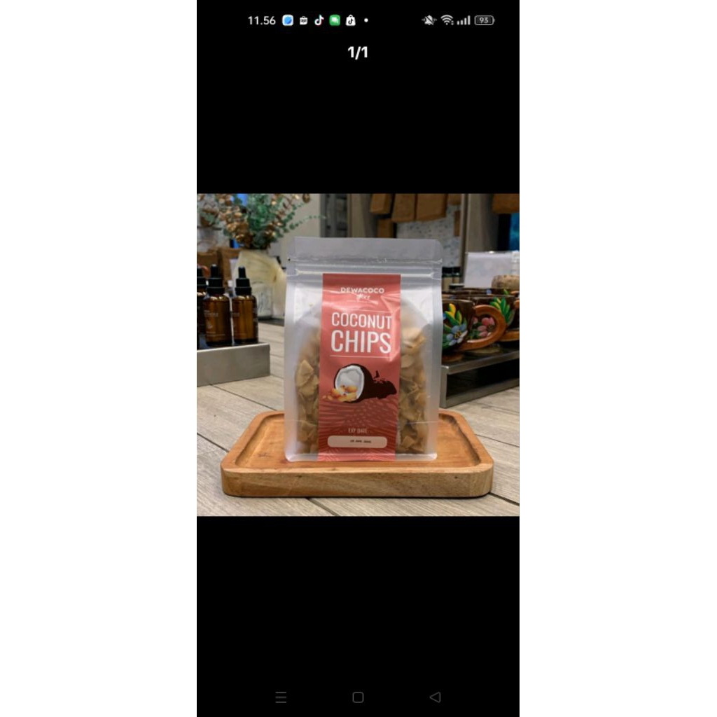 

Coconut Chips Dewacoco Store 160 gr