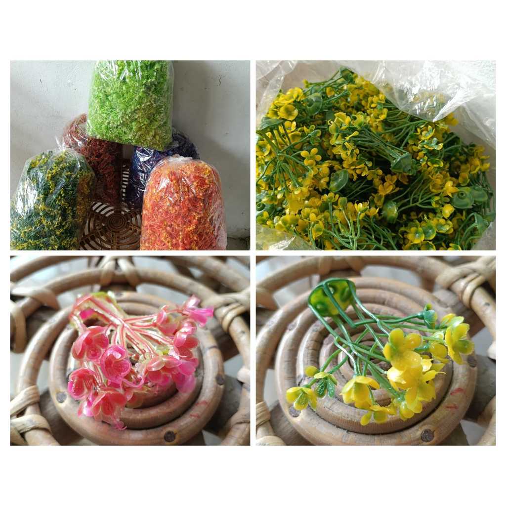 Rumput Topiari/Tanaman Aquarium/Tanaman Hias Bunga Plastik/Bunga Hias/Artificial/Bunga Hias Artifici